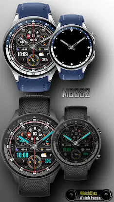 Hybrid Watch Face MB382 screenshot 4