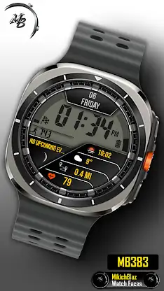 Hybrid Watch Face MB383 screenshot 2