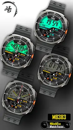 Hybrid Watch Face MB383 screenshot 6