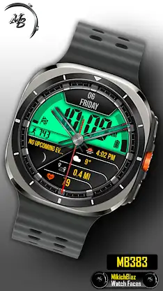 Hybrid Watch Face MB383 screenshot 3