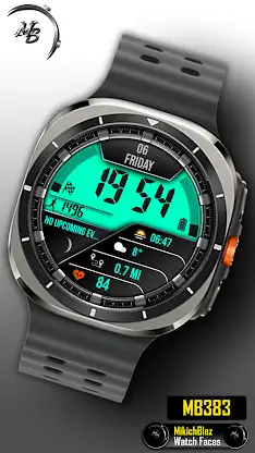 Hybrid Watch Face MB383 screenshot 4