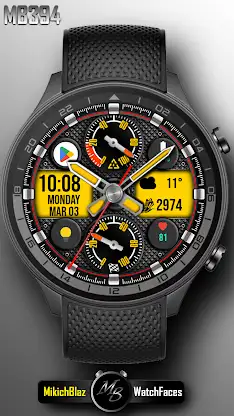Hybrid Watch Face MB394 screenshot 4