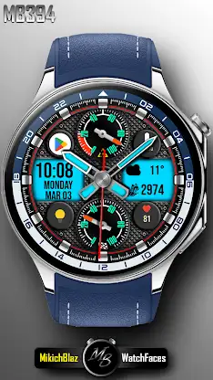 Hybrid Watch Face MB394 screenshot 3