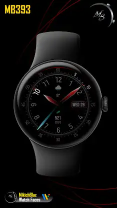 Minimal Watch Face MB393 screenshot 1