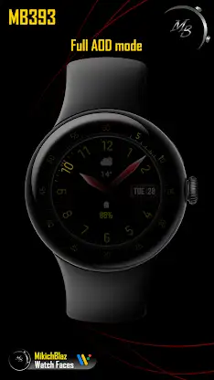 Minimal Watch Face MB393 screenshot 5