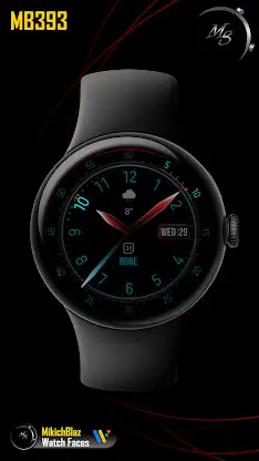 Minimal Watch Face MB393 screenshot 3