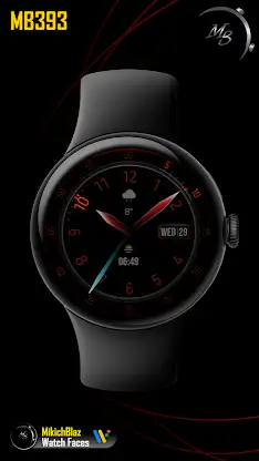 Minimal Watch Face MB393 screenshot 2
