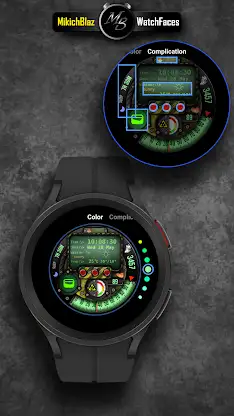 Terminal Watch Face MB406 screenshot 7
