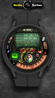 Terminal Watch Face MB406 screenshot 5