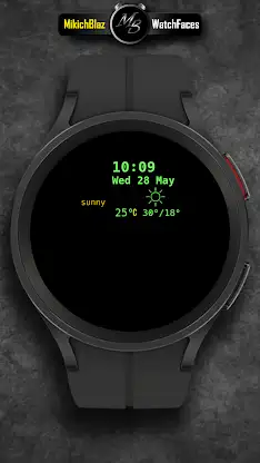 Terminal Watch Face MB406 screenshot 6