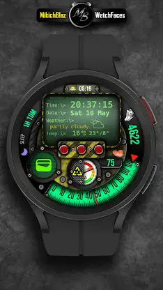 Terminal Watch Face MB406 screenshot 4