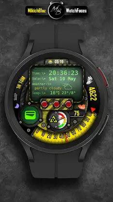 Terminal Watch Face MB406 screenshot 3