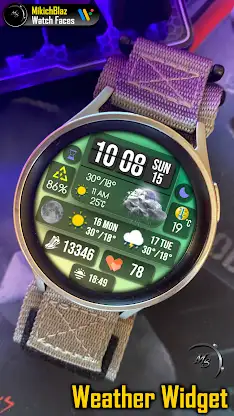 Weather Widget Watch Face screenshot 2