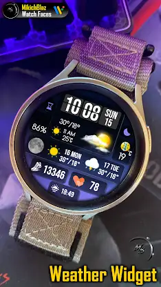 Weather Widget Watch Face screenshot 4