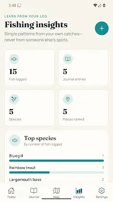 CatchTrail Fishing Journal screenshot 4