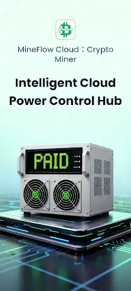 MineFlow Cloud: Crypto Miner screenshot 1