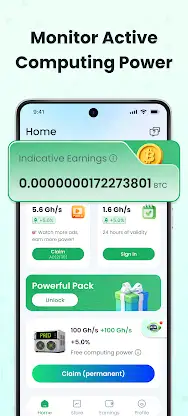 MineFlow Cloud: Crypto Miner screenshot 2
