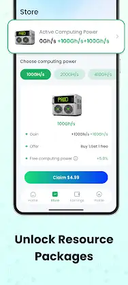 MineFlow Cloud: Crypto Miner screenshot 3