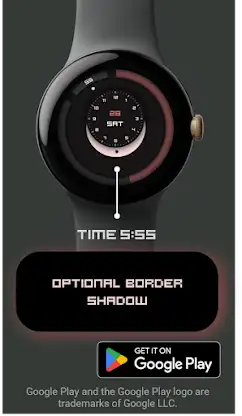 Minimalist Focus Watch Face screenshot 2