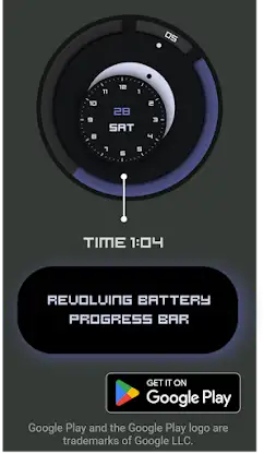 Minimalist Focus Watch Face screenshot 5