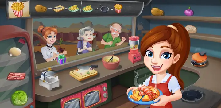 Chef Fever: Crazy Kitchen Rest — Android game banner