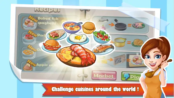 Chef Fever: Crazy Kitchen Rest screenshot 1