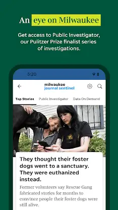 Milwaukee Journal Sentinel screenshot 5