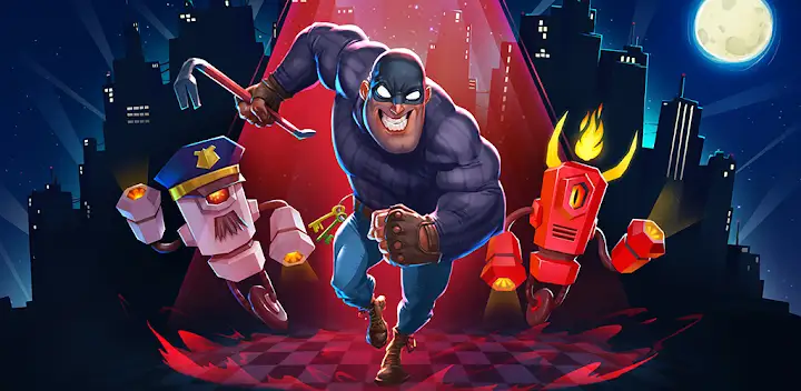 Robbery Madness 2:Stealth game — Android game banner