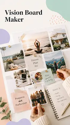 Vision Board Maker: MoodBoard screenshot 1