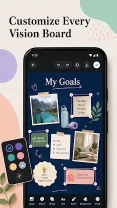 Vision Board Maker: MoodBoard screenshot 4