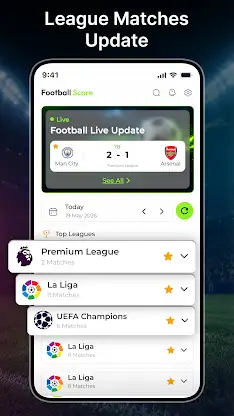 Football Score - Live Scores screenshot 2