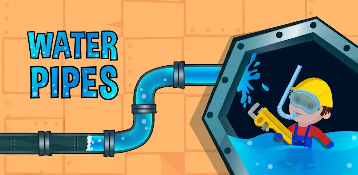 Water Pipes — Android game banner