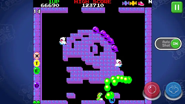 BUBBLE BOBBLE classic screenshot 4