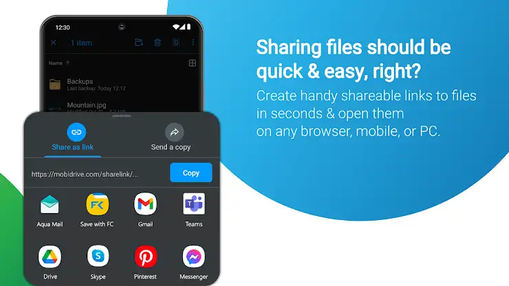 MobiDrive Cloud Storage & Sync screenshot 7
