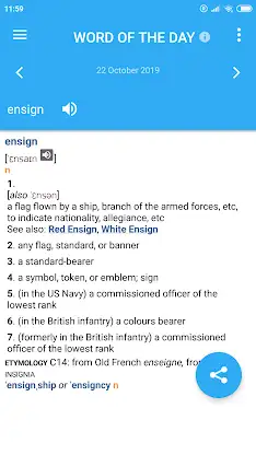 Collins English Dictionary screenshot 4