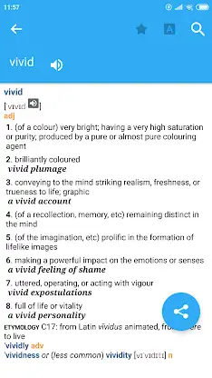 Collins English Dictionary screenshot 1