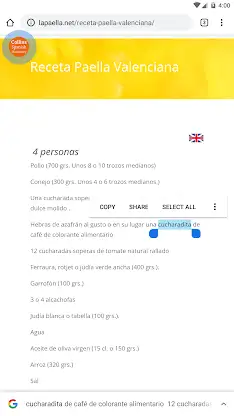 Spanish Complete Dictionary screenshot 3