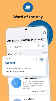 American Heritage Dictionary screenshot 6