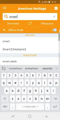 American Heritage Dictionary + screenshot 2