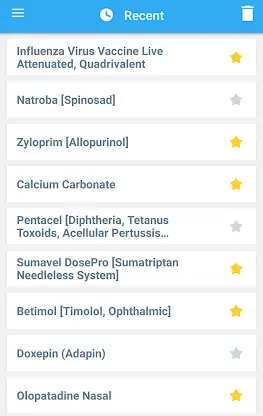 Nurse's Pocket Drug Guide screenshot 5