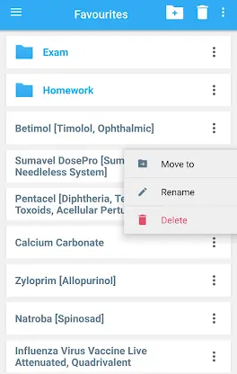 Nurse's Pocket Drug Guide screenshot 6