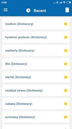 Oxford English Dict.&Thesaurus screenshot 6