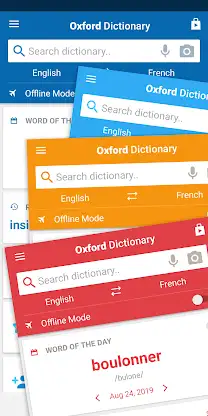 Concise Oxford French Dict. screenshot 3