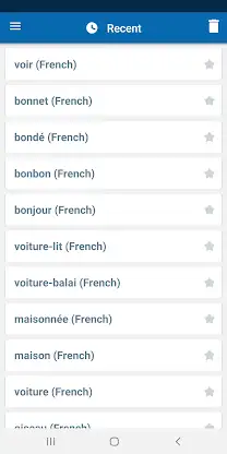 Concise Oxford French Dict. screenshot 7