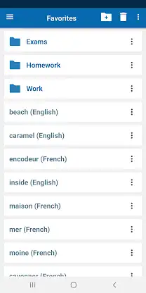Concise Oxford French Dict. screenshot 6