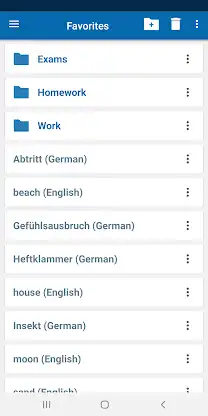 Concise Oxford German Dict. screenshot 6