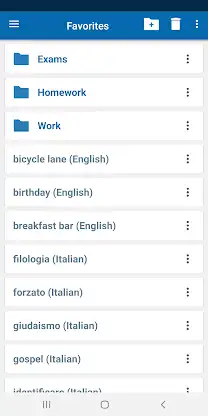 Concise Oxford Italian Dict. screenshot 6
