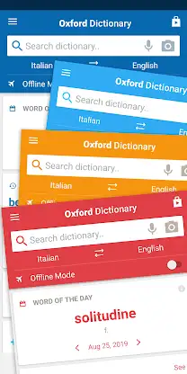 Concise Oxford Italian Dict. screenshot 3