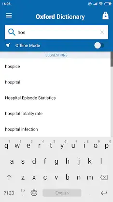 Oxford Medical Dictionary screenshot 2