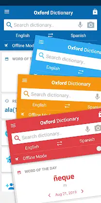 Concise Oxford Spanish Dict. screenshot 3